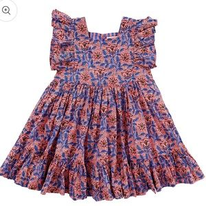 Pink Chicken Elsie Dress - Rose Goa Floral